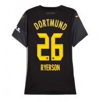 Borussia Dortmund Julian Ryerson #26 Bortatröja Kvinnor 2024-25 Korta ärmar